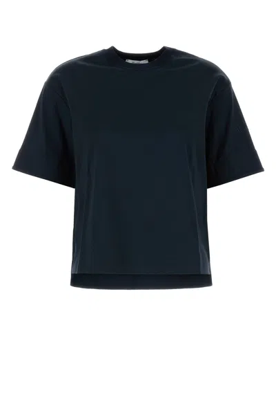 MAX MARA T-SHIRT MASER IN COTONE BLU NOTTE DONNA