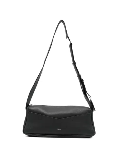 Max Mara Masskippers Negro Piel De Ternera Bos Taurus Handbag In Black