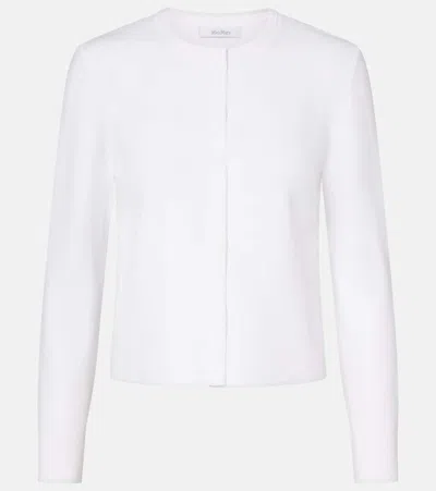 Max Mara Master Cardigan In White