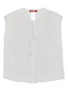 Max Mara Matilde Bluse In Grau
