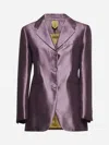 Max Mara Mauve Mikado Malaga Blazer