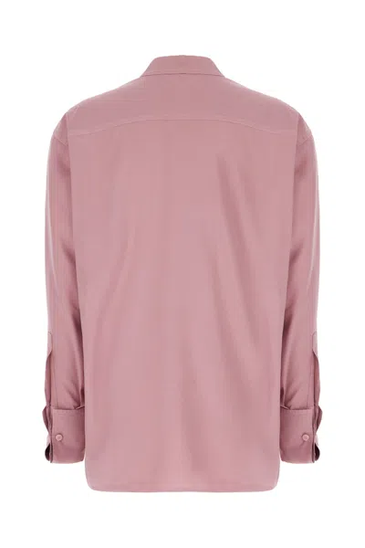 MAX MARA MAUVE SILK SHIRT