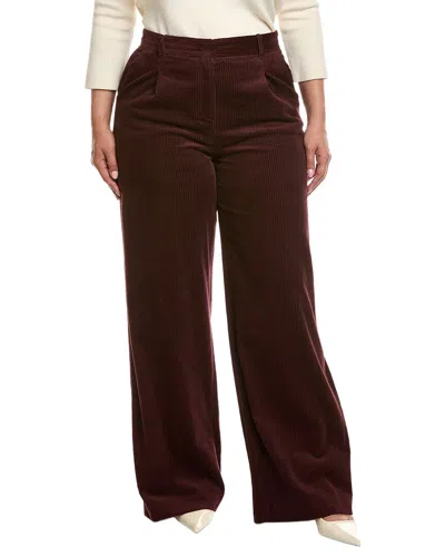 Max Mara Max&co Liguria Long Trouser In Animal Print