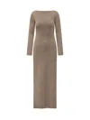 Max Mara Dress In Brown