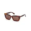 Max Mara Elizabeth Mm0171 52e In Brown