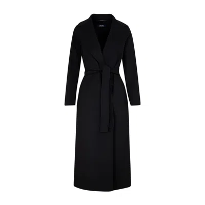 Max Mara Poldo Wool Coat In Blue
