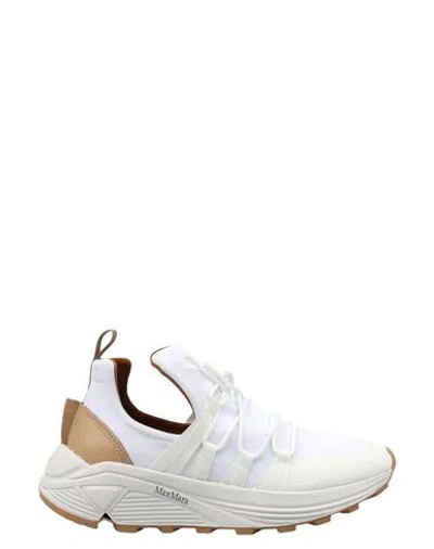 Max Mara Sneakers Woman Sneakers White Size 5 Polyester