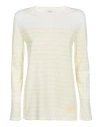 Max Mara T-shirt Woman T-shirt Yellow Size L Cotton