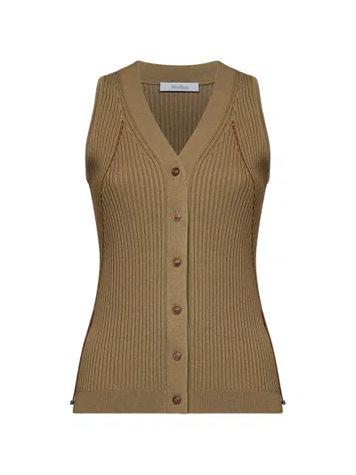 Max Mara Top In Multi