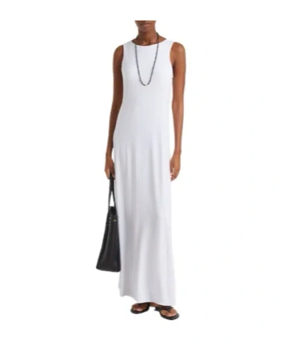 Max Mara Maxi Dress In White