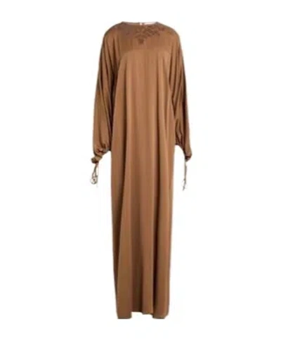 Max Mara Maxi Dresses In Brown