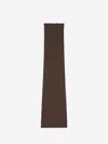 Max Mara Maxi Ribbed Skirt In Brown