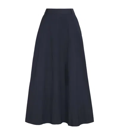 Max Mara Maxi Skirt In Blue