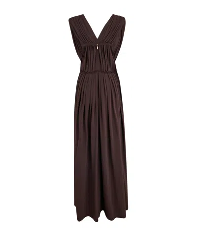 Max Mara Maxi Walter Dress In Black