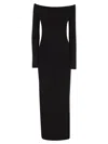 Max Mara Maxmara Arnes1234 Wool And Cashmere Sheath Dress In Black