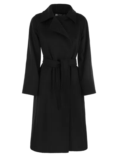 Max Mara Maxmara Manuela - Camel Coat In Multi