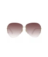 Max Mara Maxmara Mm0001 Aviator Sunglasses In Multi