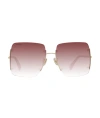 Max Mara Maxmara Mm0002 Square Sunglasses In Multi