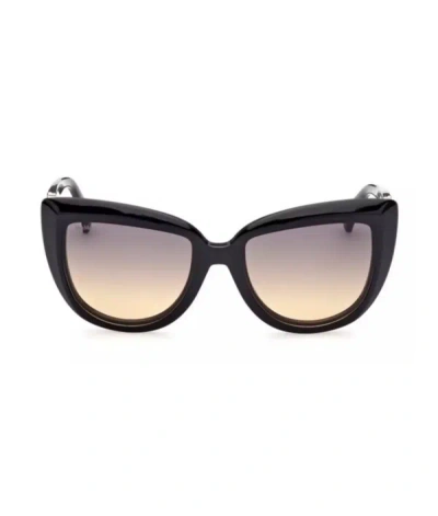 Max Mara Maxmara Mm0029 Cat Eye Sunglasses In Black