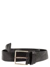 Max Mara Mxatrine - Braided Leather Belt In Black