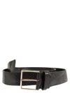 Max Mara Mxatrine - Braided Leather Belt In Black