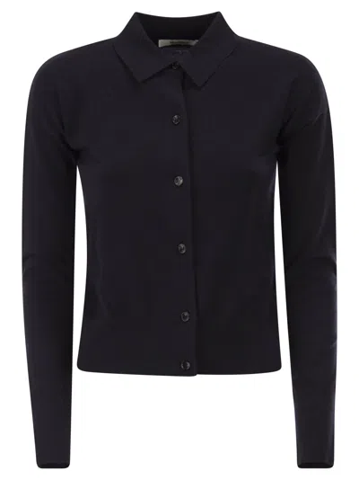Max Mara Mxmmedeola Cardigan In Blue