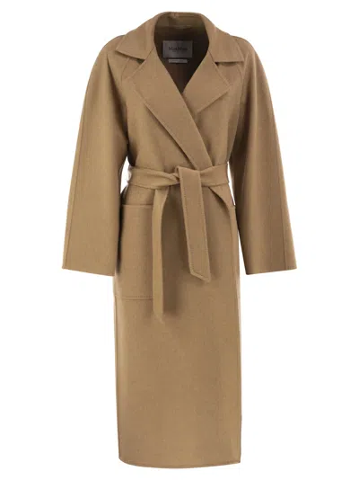 Max Mara Maxmara Mxmready Iconic Pure Camel Coat In Brown