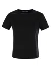 Max Mara Nerina - Basic Cotton T-shirt In Black