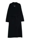 Max Mara `maxmara S` `dama` Coat In Black