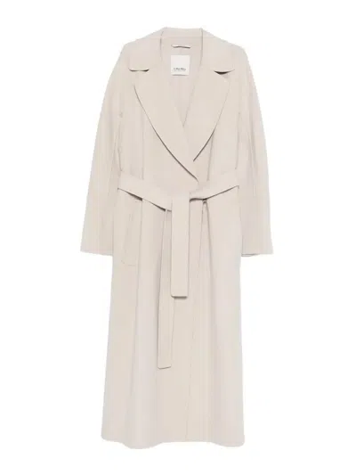 Max Mara `maxmara S` `elisa` Coat In Neutral