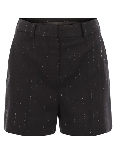 MAX MARA MAXMARA SIBERIA - WOOL BLEND SHORTS
