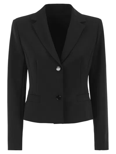 MAX MARA MAXMARA STUDIO MSTCANTICO - SLIM-FIT STRETCH TECHNICAL FABRIC BLAZER