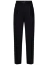 Max Mara Maxmara Studio Prosit Trousers In Black