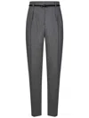 Max Mara Maxmara Studio Prosit Trousers In Grey
