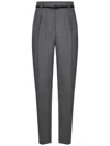 Max Mara Maxmara Studio Prosit Trousers In Grey