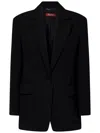 Max Mara Maxmara Studio Viale Blazer In Black