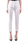 Max Mara Maxmara Trousers In White