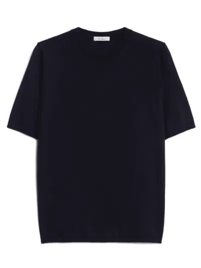 Max Mara Maxmara Warren Sweater Black In Blue