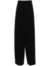Max Mara Maxmara Women 2421136041600 - Pantalone Largo In Cady In Black
