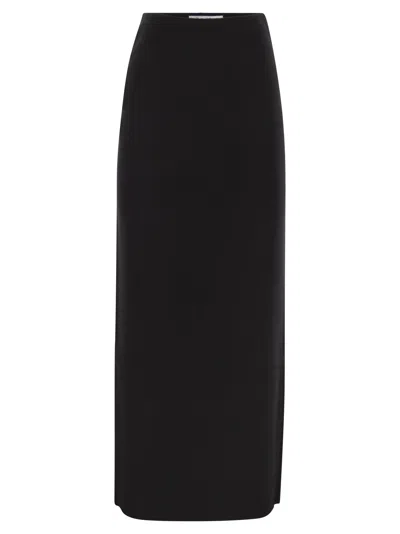 MAX MARA MAXMARA WOMEN ALCE - VISCOSE CREPE SKIRT