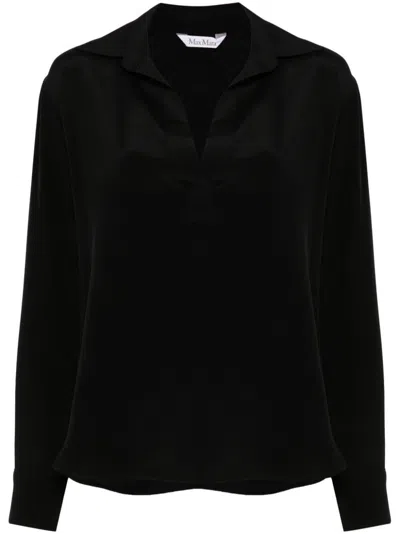 Max Mara Shirt In Black