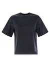 Max Mara Midnight Blue Cotton Maser T-shirt In Blue