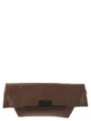 Max Mara Mmclaspclutch In Brown