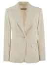 Max Mara Palchi Blazer And Suits White In White