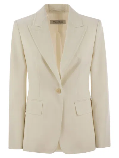 MAX MARA MAXMARA WOMEN PALCHI - WOOL GABARDINE BLAZER