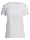Max Mara Giovane Maxmarabesque Jersey T-shirt In White