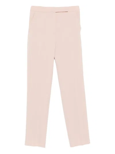 Max Mara Maxmossido Tailored Trousers In Pink