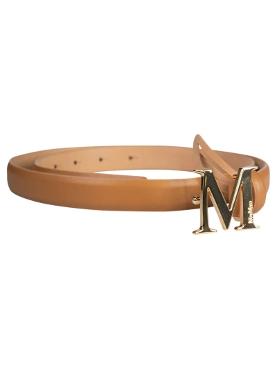 Max Mara Mclassic20 Belt In Brown