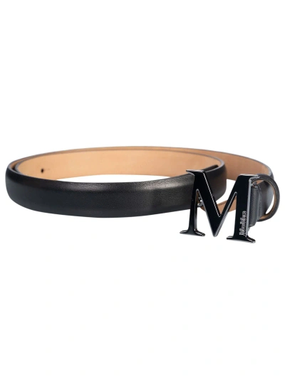 Max Mara Mclassic20 Belt In Black