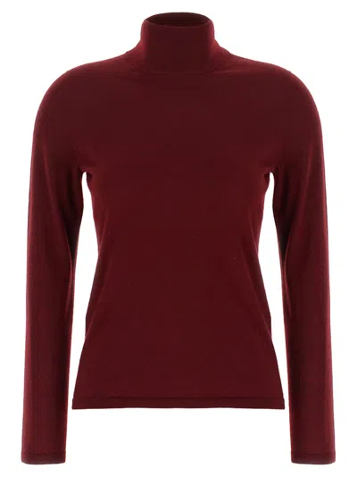 Max Mara Meana Sweater In Burgundy